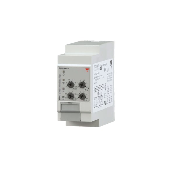Carlo Gavazzi Industrial Relays 3Phase Multifunction Relay PPC01DM23